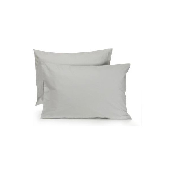 Şanlı Düz Pamuklu 2'li Yastık Kılıfı 50 x 70 Cm. - 50 x 70 cm - Gri Yastık Kılıfı Fiyatı