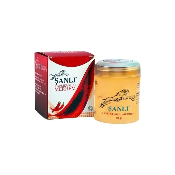 Şanlı Kapsikumlu Merhem 40 Gr Normal Ciltler İçin Etkili Ağrı Giderici İçerik Diğer Fiyatı