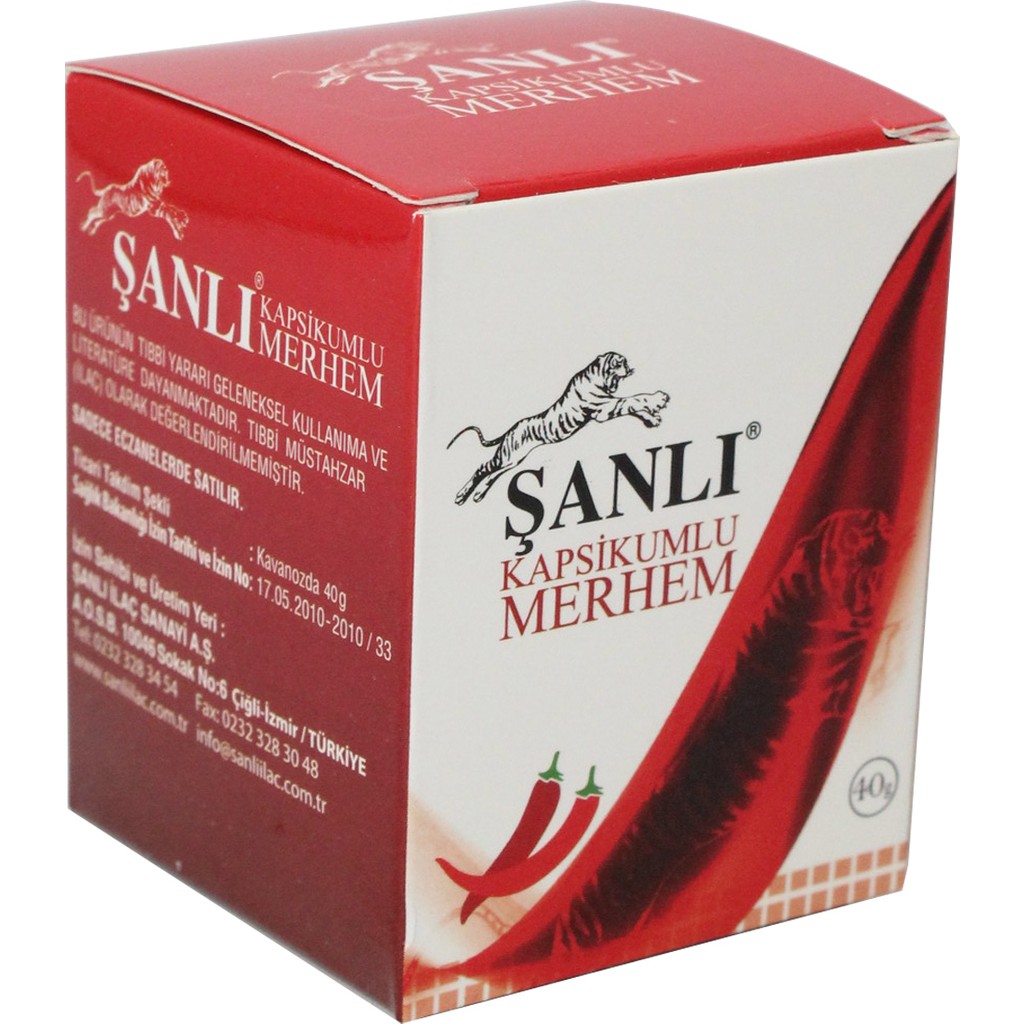 Şanlı Sanlı Kapsikumlu Merhem 40 gr - Beyaz Diğer Fiyatı