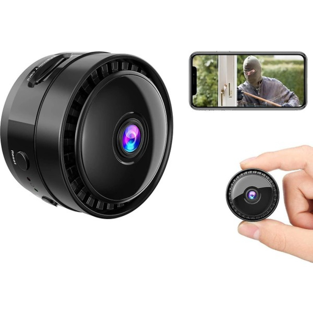 Sanlindou 1080 P Hd Wifi Kamera Mini Kamera - Siyah (Yurt Dışından) Web Kameraları Fiyatı