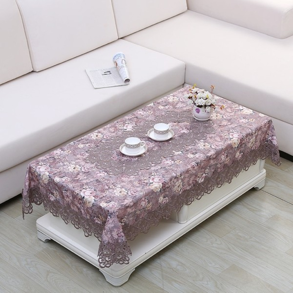 Sanlindou 130 Cm Avrupa Klasik Dantel Işlemeli Masa Örtüsü Masa Mor Sehpa Bez Kapak Çiçek Havlu Masa Bayrak Sandalye Kapak Hm1359 | Masa Örtüleri (... Masa Örtüsü Fiyatı