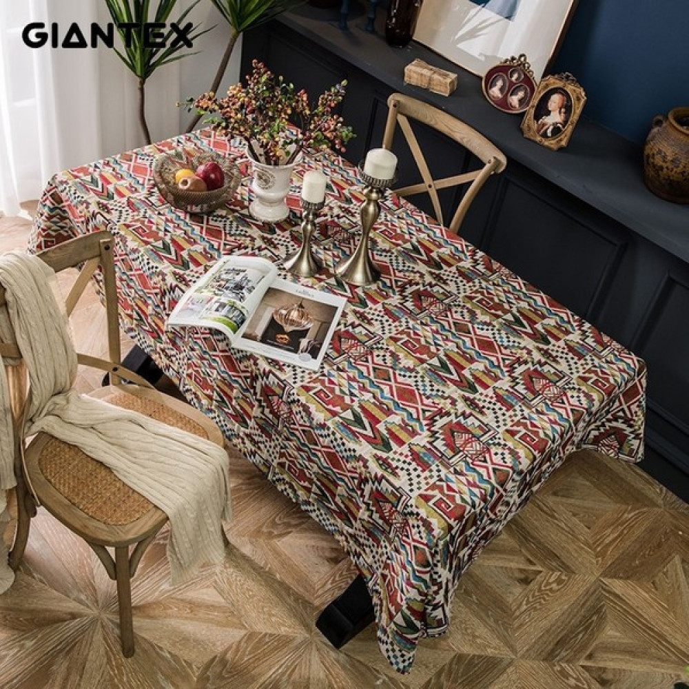 Sanlindou 140 Cm Dekoratif Masa Örtüsü Pamuk Bohemia Masa Örtüsü Dikdörtgen Masa Örtüleri Yemek Masası Kapak Obrus Tafelkleed Mantel Mesa Nappe | M... Masa Örtüsü Fiyatı