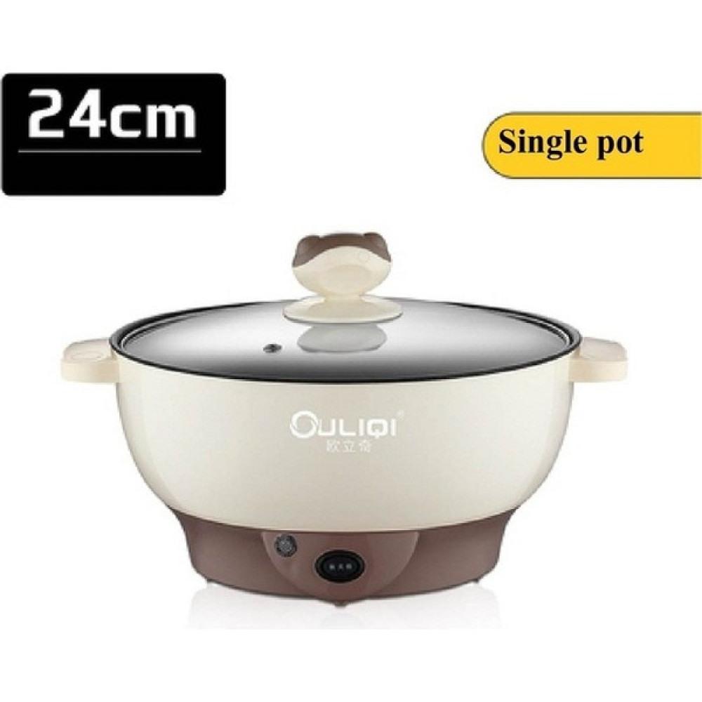Sanlindou 220 V Elektrikli Ocak Ev Düşük Güç Sıcak Pot Fiş Gıda Isıtıcı Öğrenci Yapışmaz Pan Çorbası Kaynama Isıtıcı 1 3 Kişi | Multicookers (Yurt ... Düdüklü Tencereler Fiyatı