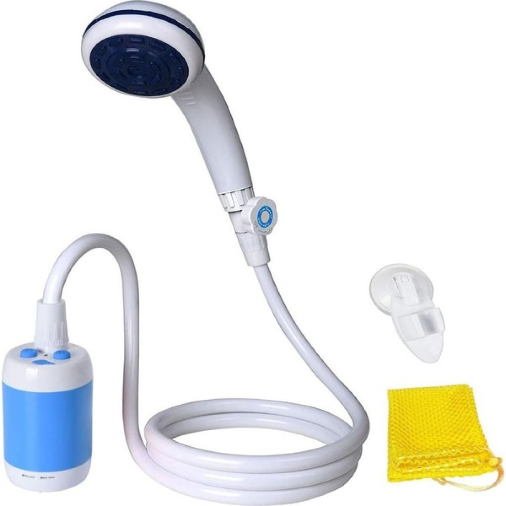 Sanlindou 4800 Mah Taşınabilir Şarj Edilebilir Duş Memeleri Kiti Pompa Hortumu Basit Duş Kanca İle Açık Kamp Banyo Duşu | Duş Başlığı (Yurt Dışından) Duş Başlığı Fiyatı