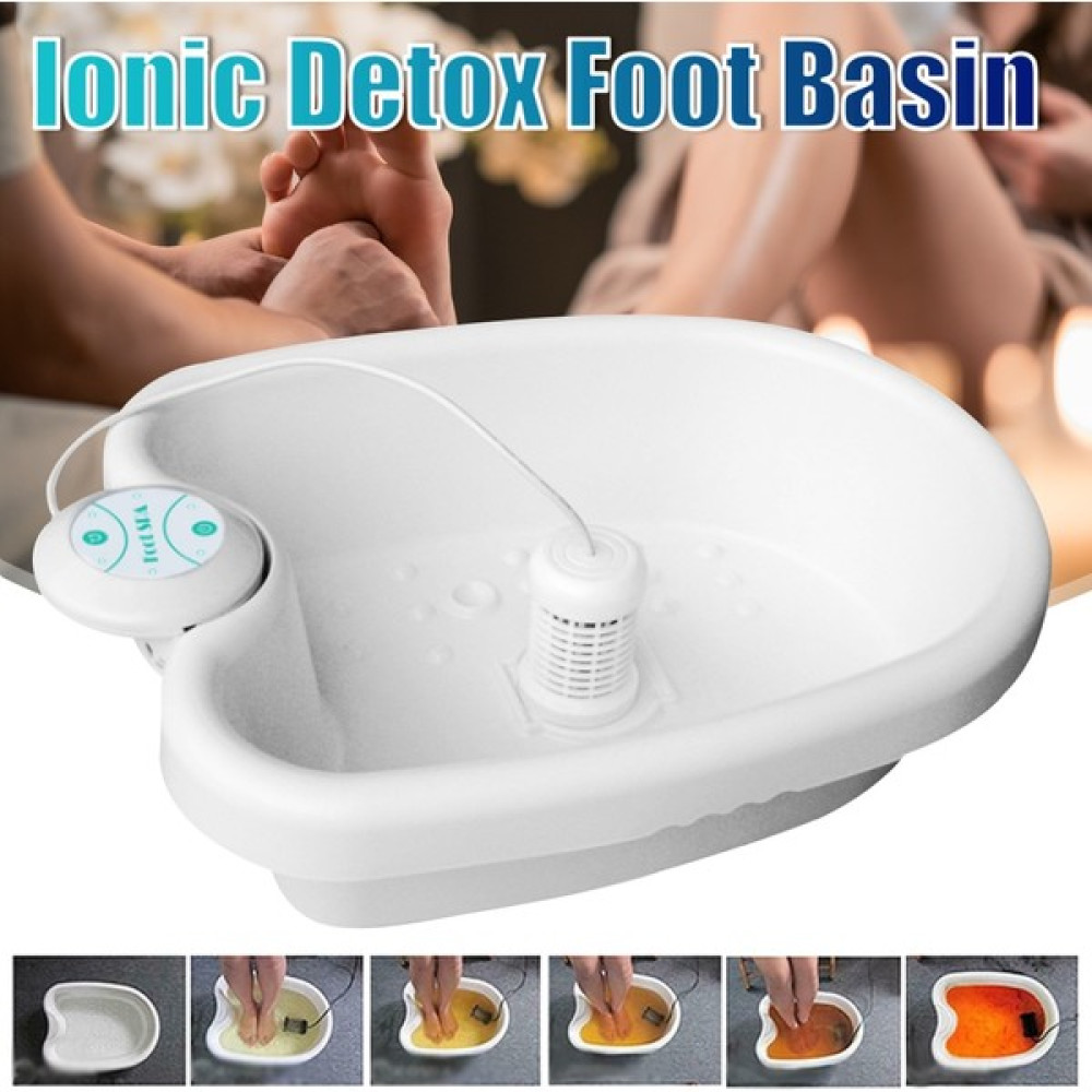 Sanlindou Ev Mini Detoks Ayak Spa Makinesi Hücreli Iyonik Temizleme Cihazı Iyonik Detoks Ayak Spa Aqua Ayak Banyo Masaj Detoks Ayak Banyosu Havzası... Ayak Bakımı Fiyatı