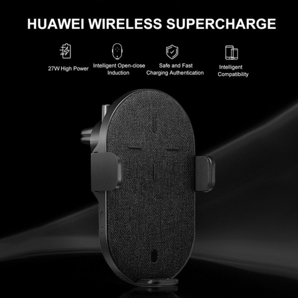Sanlindou Kablosuz Şarj Araba Telefonu Tutucu 27 W Süper Hızlı Şarj P30 Mate Için 30 Pro İphone 11 Samsung S20 | Araç Şarjları (Yurt Dışından) - Siyah Cep Telefonu Tutucu Fiyatı