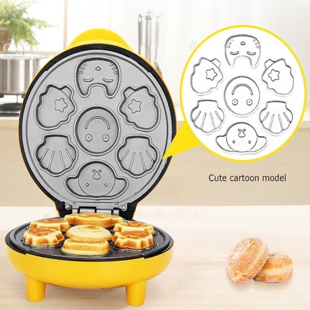 Sanlindou Mini Elektrikli Yapışmaz Waffle Makinesi - Sarı (Yurt Dışından) Waffle Makinesi Fiyatı
