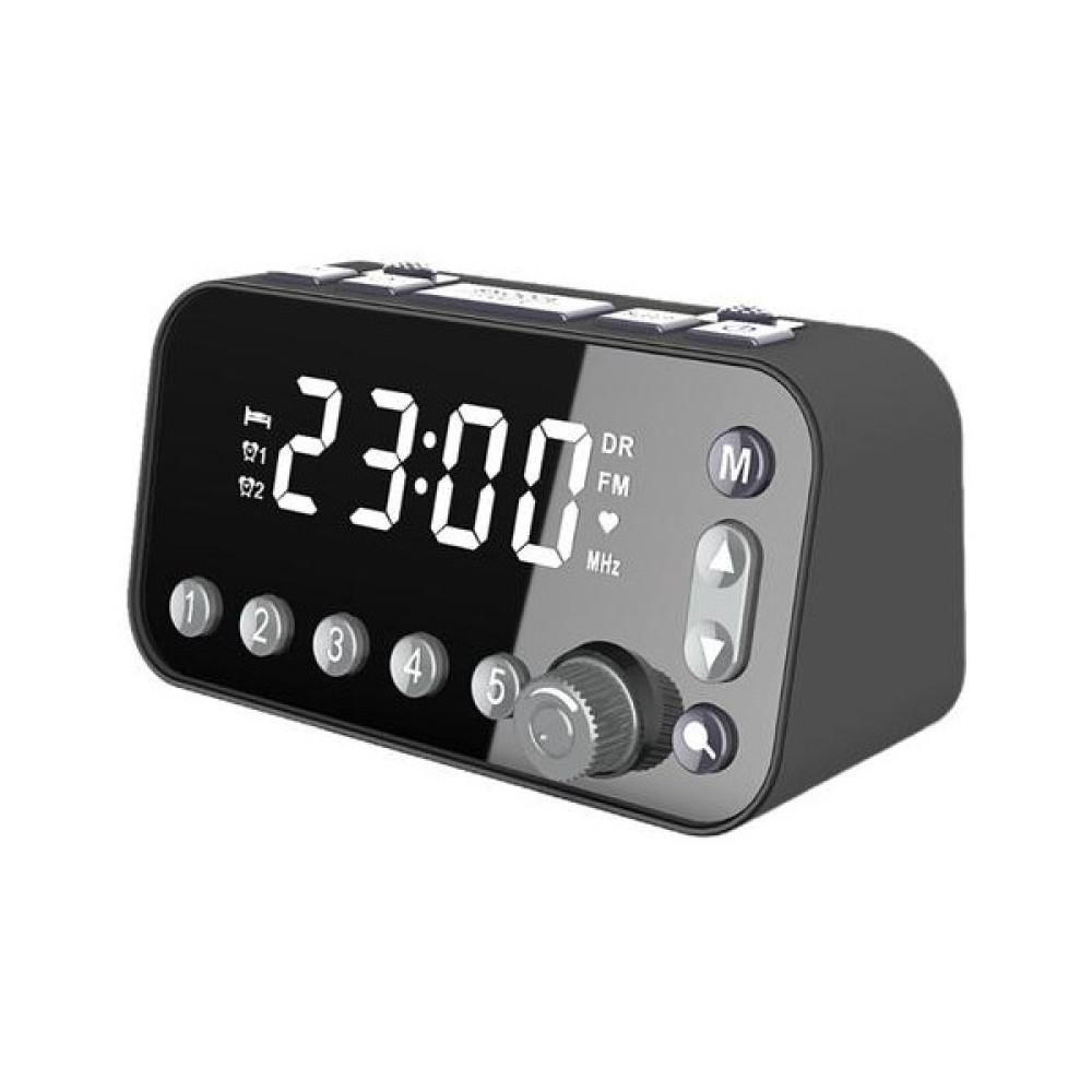 Sanlindou Retro Başucu Dijital Alarm LED Saat Büyük Ekran Dab / Fm Radyo Çift Çalar Saat | Radyo (Yurt Dışından) - Siyah Alarmlı Saatler & Radyolar Fiyatı
