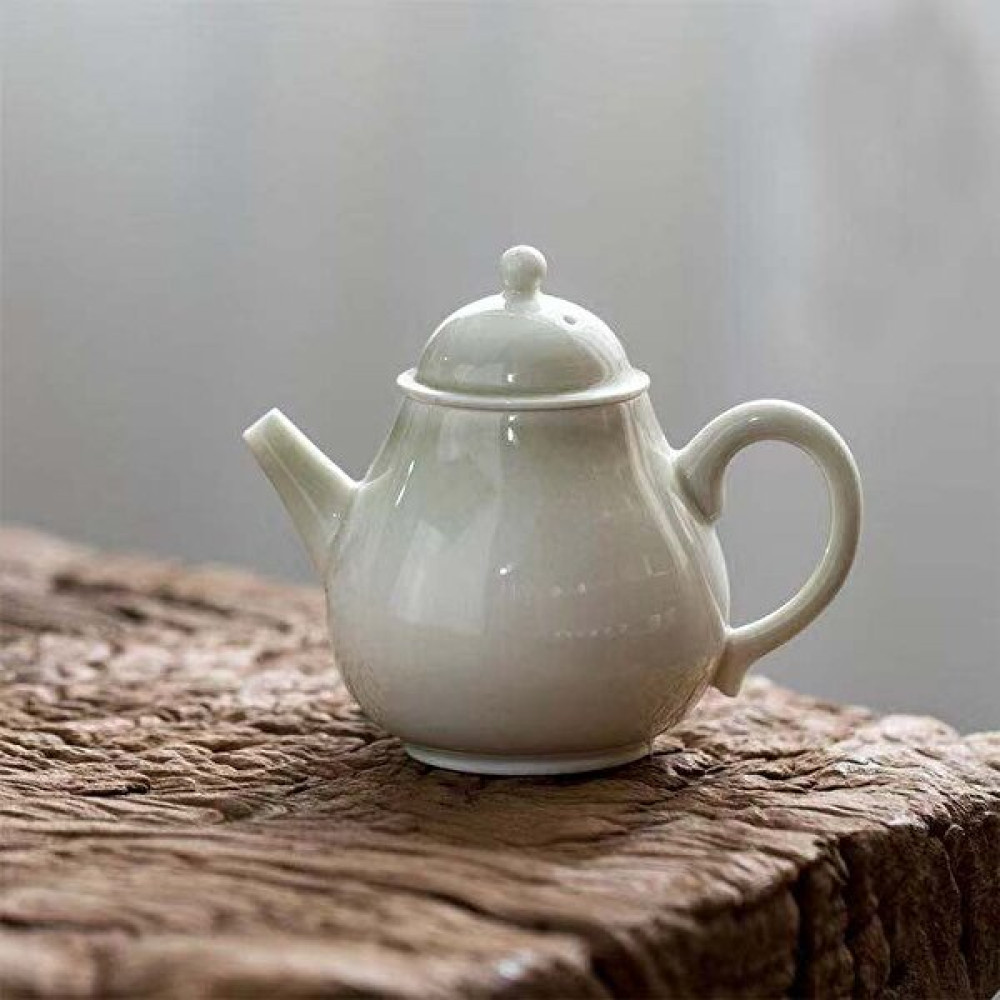 Sanlindou Seramik Whiteware Porselen Ev Seti El Çaydanlık Yeşim Porselen Çay Tencere Çay Seti Geleneksel Çin Çay Seti | Çaydanlıklar (Yurt Dışından) Çay / Çaydanlık Setleri Fiyatı