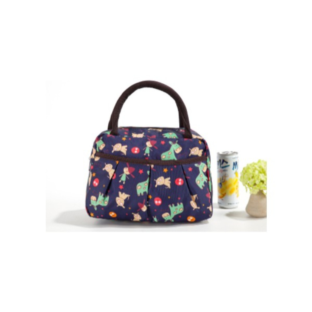 Sanlindou Taşınabilir Yalıtımlı Öğle Yemeği Çantası Desen Termal Gıda Piknik Çanta Kadın Soğutucu Kutusu Depolama Bento Tote Bolsa Termica (Yurt Dı... Bebek Bakım Çantası Fiyatı