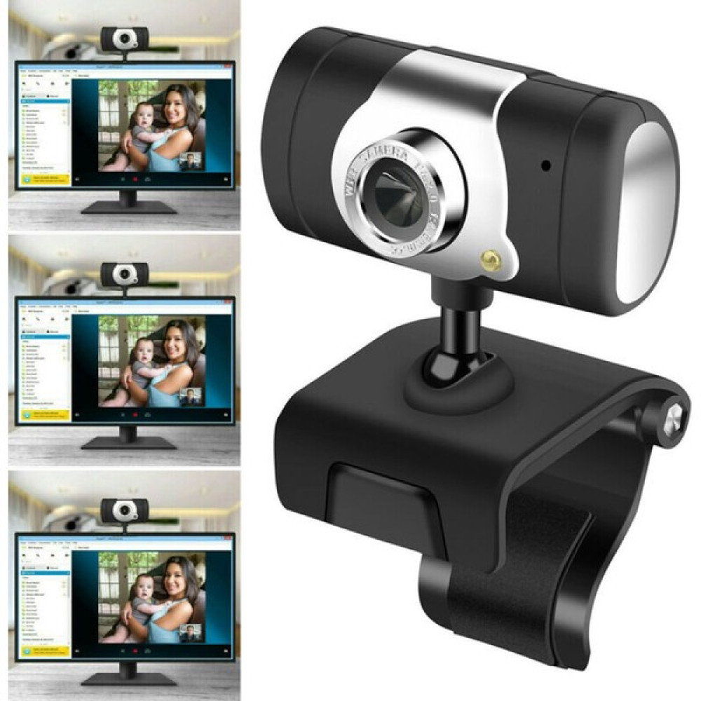 Sanlindou Usb Webcam Kamera Web Kamerası Bilgisayar Pc Laptop Masaüstü Için Mikrofon İle (Yurt Dışından) - Siyah Web Kameraları Fiyatı