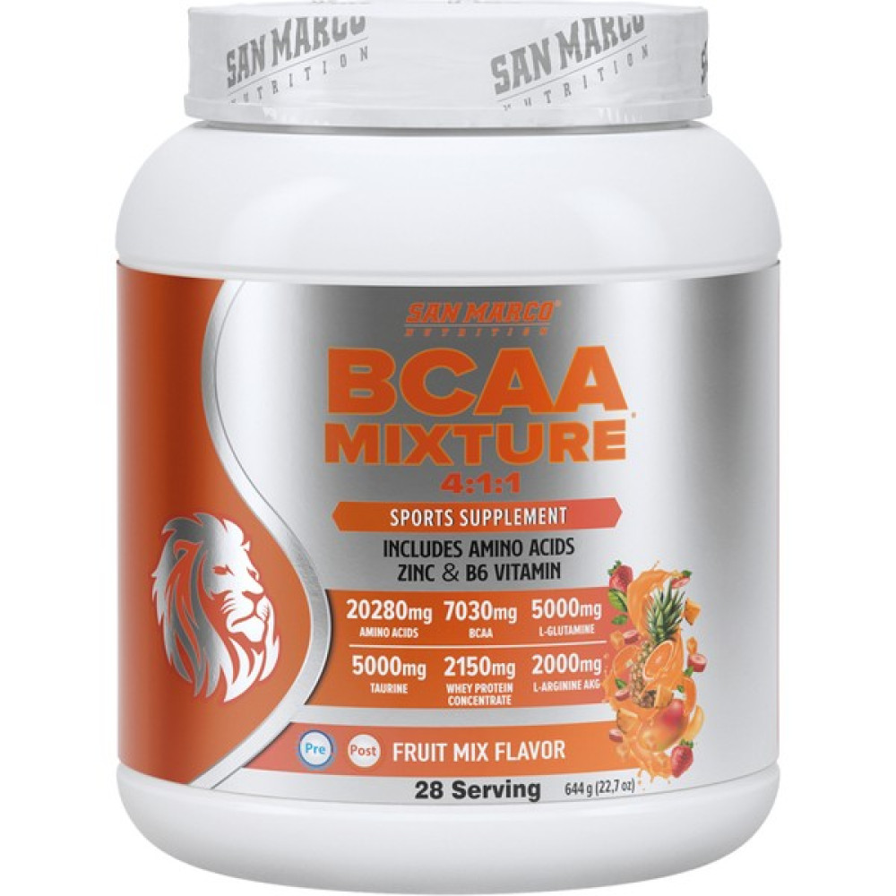 Sanmarco Nutrition Bcaa Mixture Karışık Meyve Aromalı 644 gr Amino Asit Fiyatı