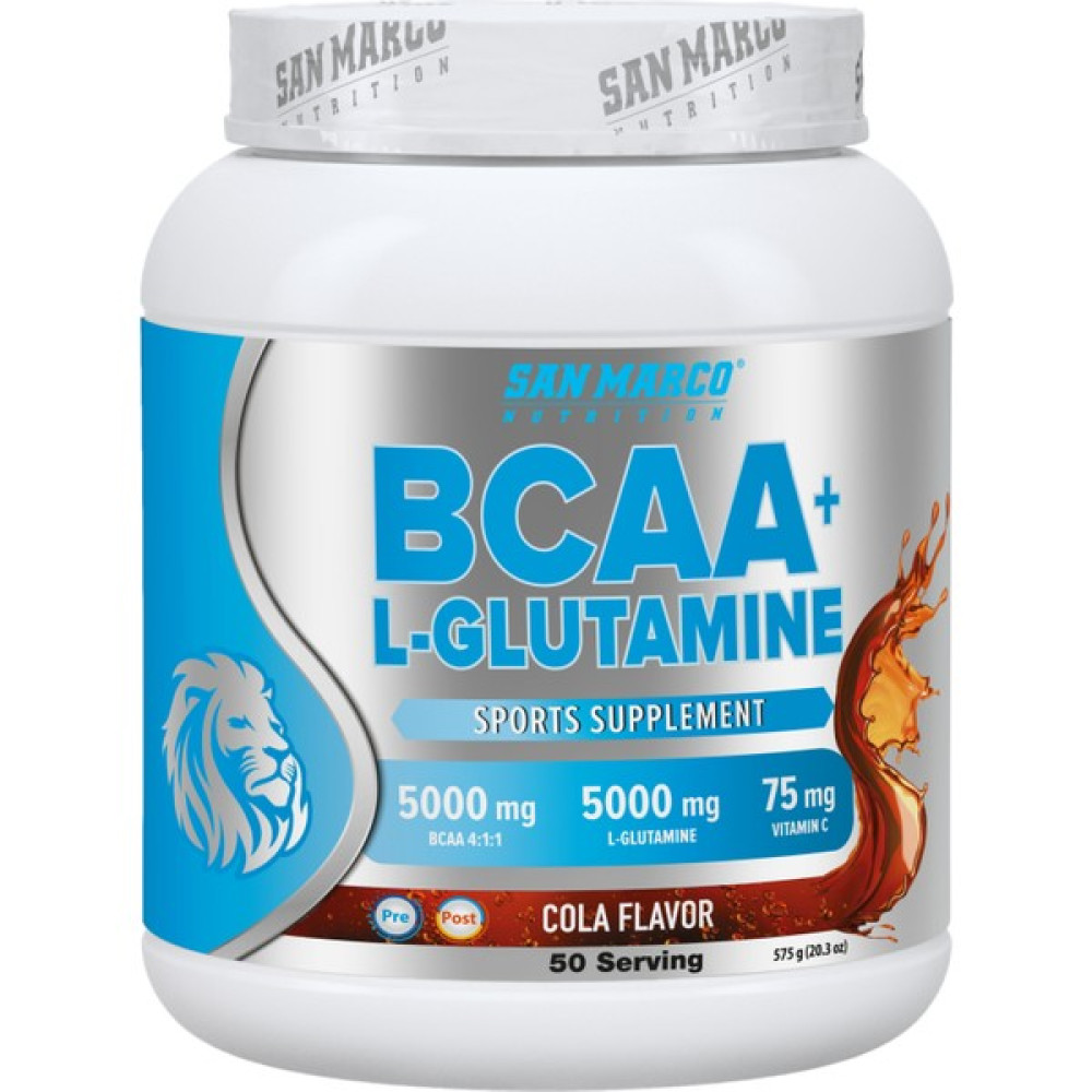 Sanmarco Nutrition Bcaa+Glutamine Kola Aromalı 575 gr Amino Asit Fiyatı