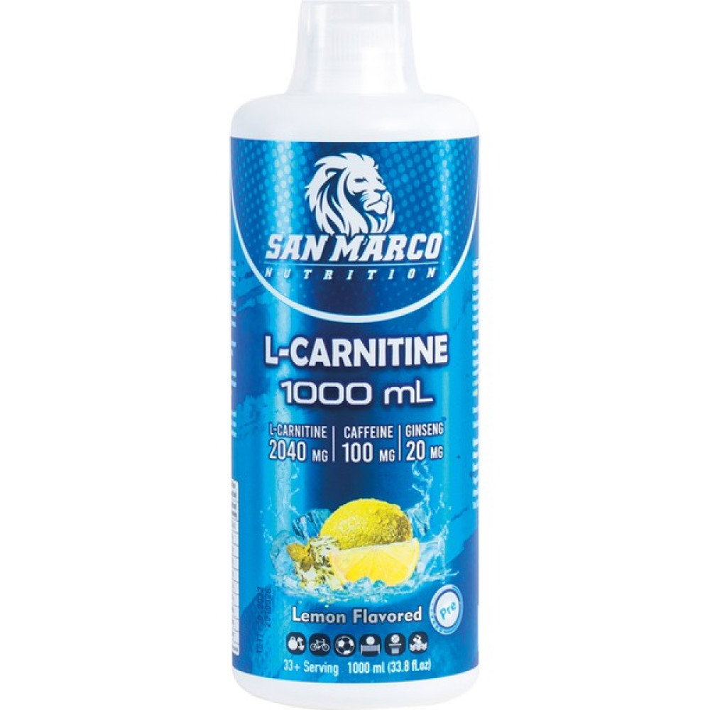 Sanmarco Nutrition L-Karnitin Limon Aromalı 1000 ml Sporcu Besinleri Fiyatı