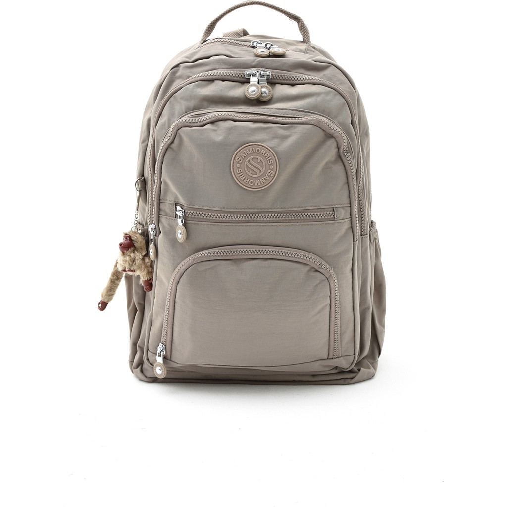 Sanmorris Unisex Suya Dayanıklı Krinkıl Kumaş Çok Gözlü Orta Boy Laptop Okul ve Sırt Çantası 3013 Bayan Sırt Çantası Fiyatı