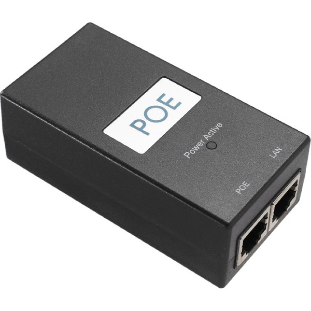 Sanning 48V 0.5A Masaüstü Poe Güç Enjektörü Ethernet Adaptörü Ip Kamera Güç Kaynağı Için Gözetim Cctv (Yurt Dışından) - Siyah Bilgisayar Çevirici ve Adaptörü Fiyatı