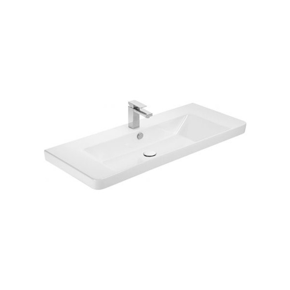 Sanovit Luxury 105 cm Konsollu Lavabo Beyaz Renk Lavabo Fiyatı
