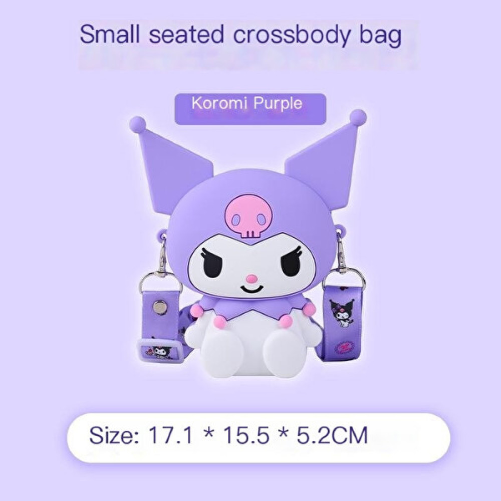 Sanrio Kuromi Melody Violence Silikon Çapraz Çanta (Yurt Dışından) Unisex Sırt Çantası Fiyatı