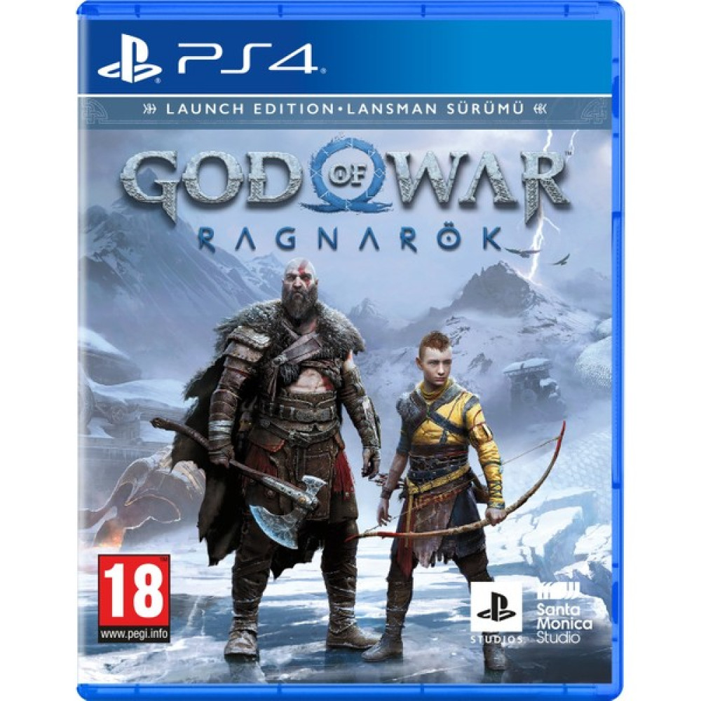 Santa Monica Studio God Of War Ragnarok Launch Edition Ps4 Türkçe Altyazı PlayStation 4 PS4 Oyunları Fiyatı