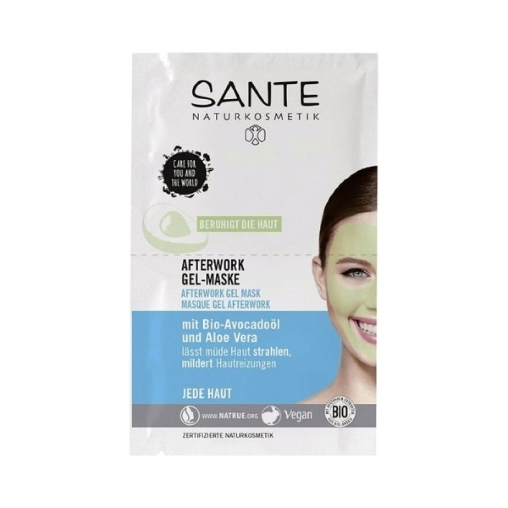 Sante After-Work Gel Mask Bio Avocado Oil and Aloe Vera 2x4 ml Oto Boyaları Fiyatı