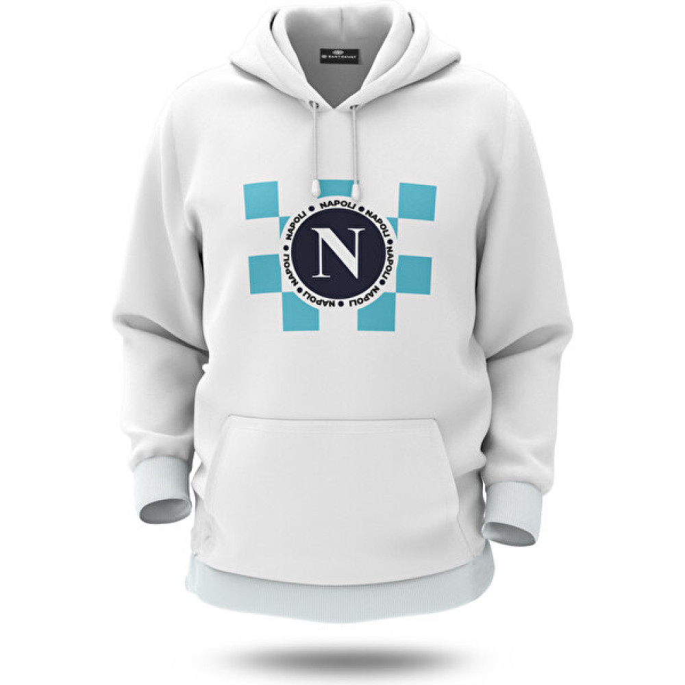 Santraway Design Napoli Bayrak Hoodie | Sweatshirt | Kapüşonlu Erkek Sweatshirt Fiyatı