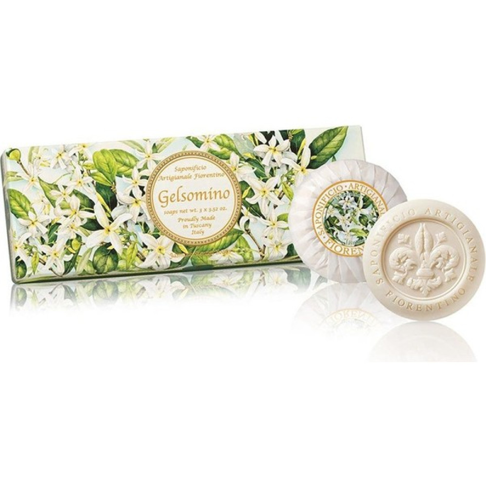 Saponificio Artigianale Fiorentino Sabun 3*100 gr - Jasmine Oto Boyaları Fiyatı