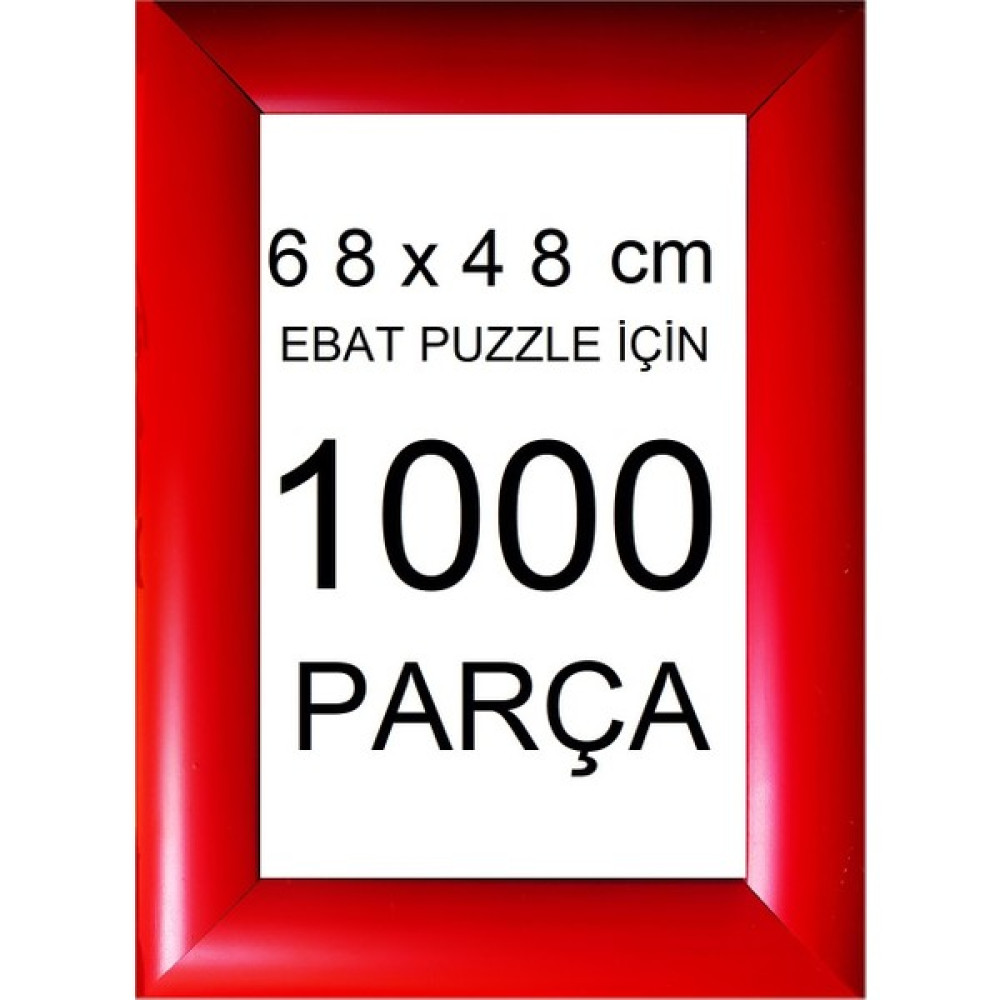 Sar Plus Balıksırtı Puzzle Çerçevesi 1000 Parça Için Ebat 68CMX48CM Kırmızı Puzzle & Aksesuarları Fiyatı