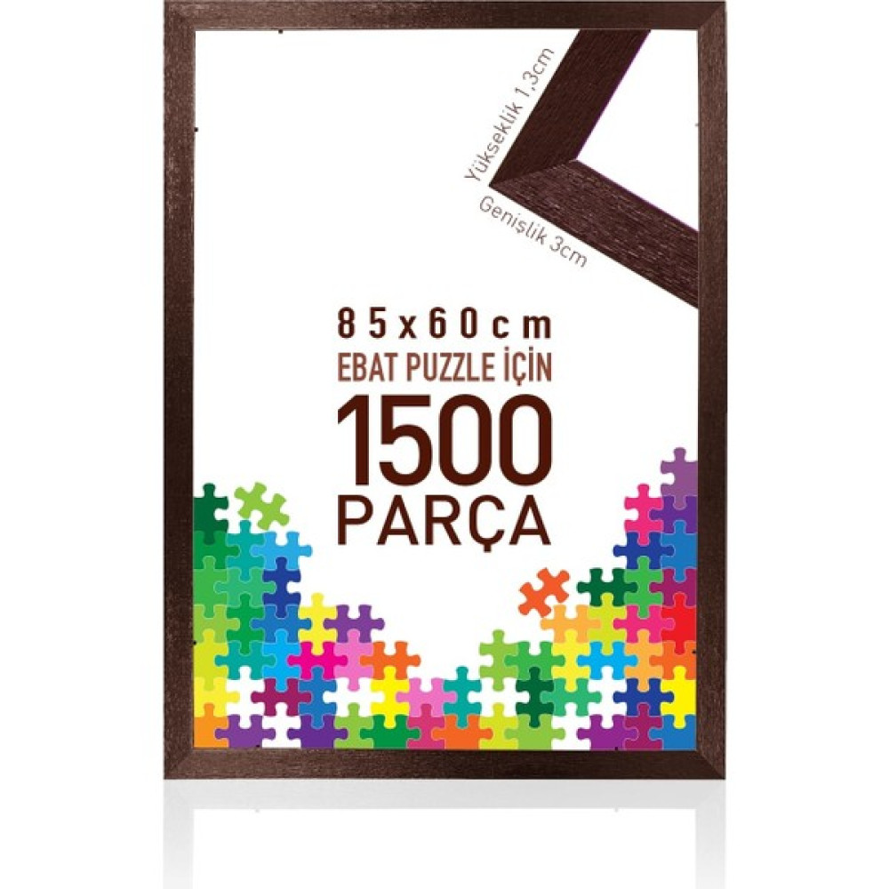 Sar Puzzle puzzle ve Yapboz Çerçevesi 1500 Parça Için Ebat 85CMX60CM Kahverengi Puzzle & Aksesuarları Fiyatı
