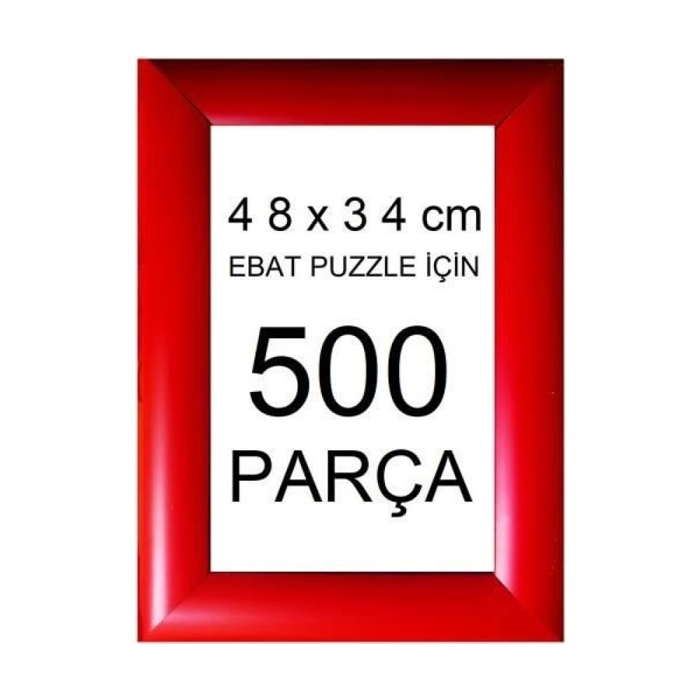 Sar Puzzle Sar Plus Balıksırtı Puzzle Çerçevesi 500 Parça Için Ebat 48CMX34CM Kırmızı Puzzle & Aksesuarları Fiyatı