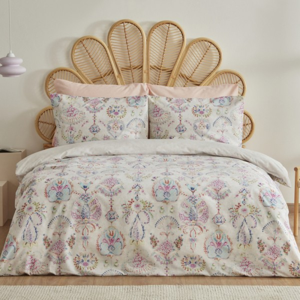 Sarah Anderson Malia Çift Kişilik Nevresim Takımı - Renkli - 200 x 220 cm Nevresim Takımı Fiyatı