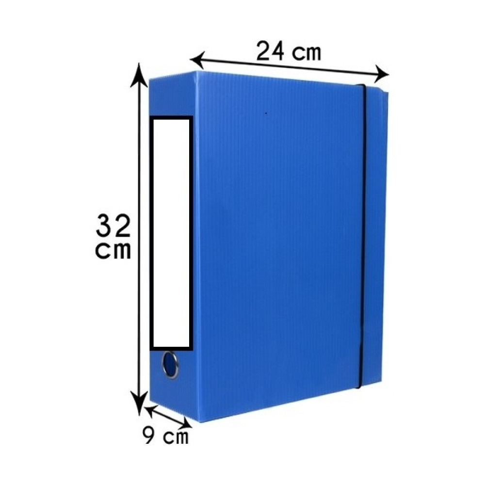 Saraoğlu Arşiv ve Proje Kutusu 24 x 32 x 9 cm Mavi 25'li - 25 Dosya Fiyatı
