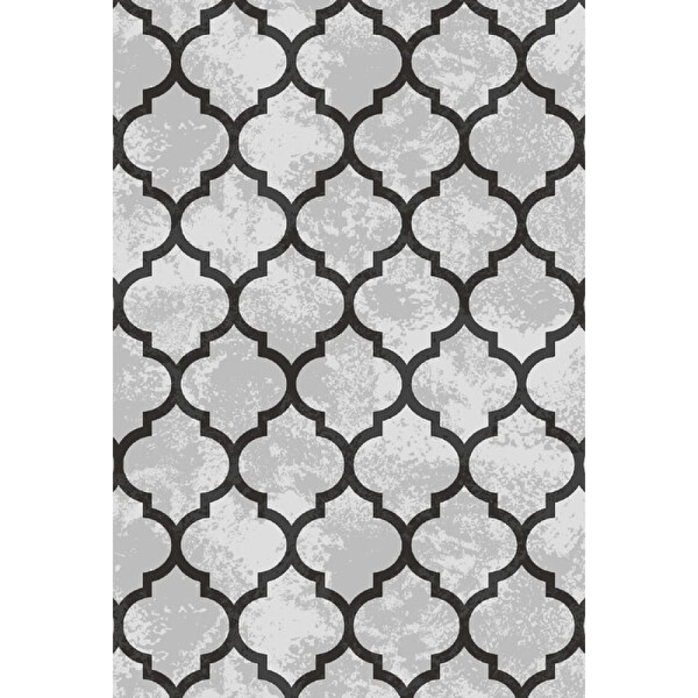 SARAR HALI Lidya Gri Milano Desen Kaymaz Taban Yıkanabilir Kesme Yolluk Halı - 100 x 200 cm Yolluk Fiyatı