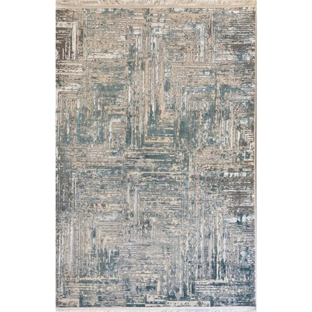 Saray Halı Konsept Hermes Halı Koleksiyonu 1005 Mavi - Renkli - 115 x 170 cm Salon Halısı Fiyatı