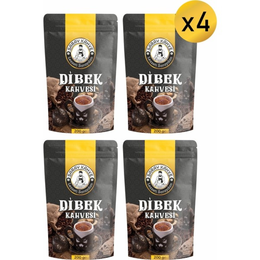 Saray Kahve Dibek Kahvesi 4'lü x 200 gr - 800 gr Kahve Fiyatı