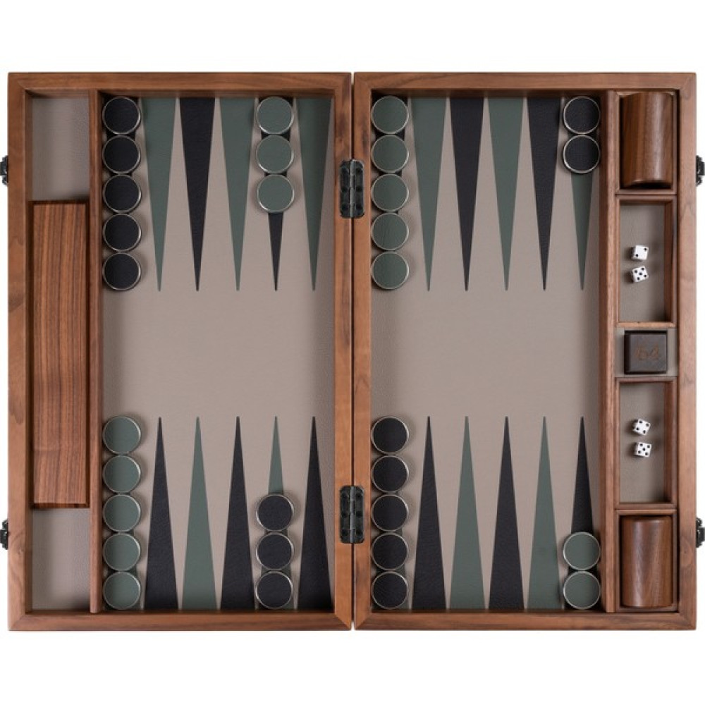 Saray Tavla Lüks Deri - Ahşap Profesyonel Tavla Takımı - 50cm x 62cm x 4,5cm Tavla Fiyatı