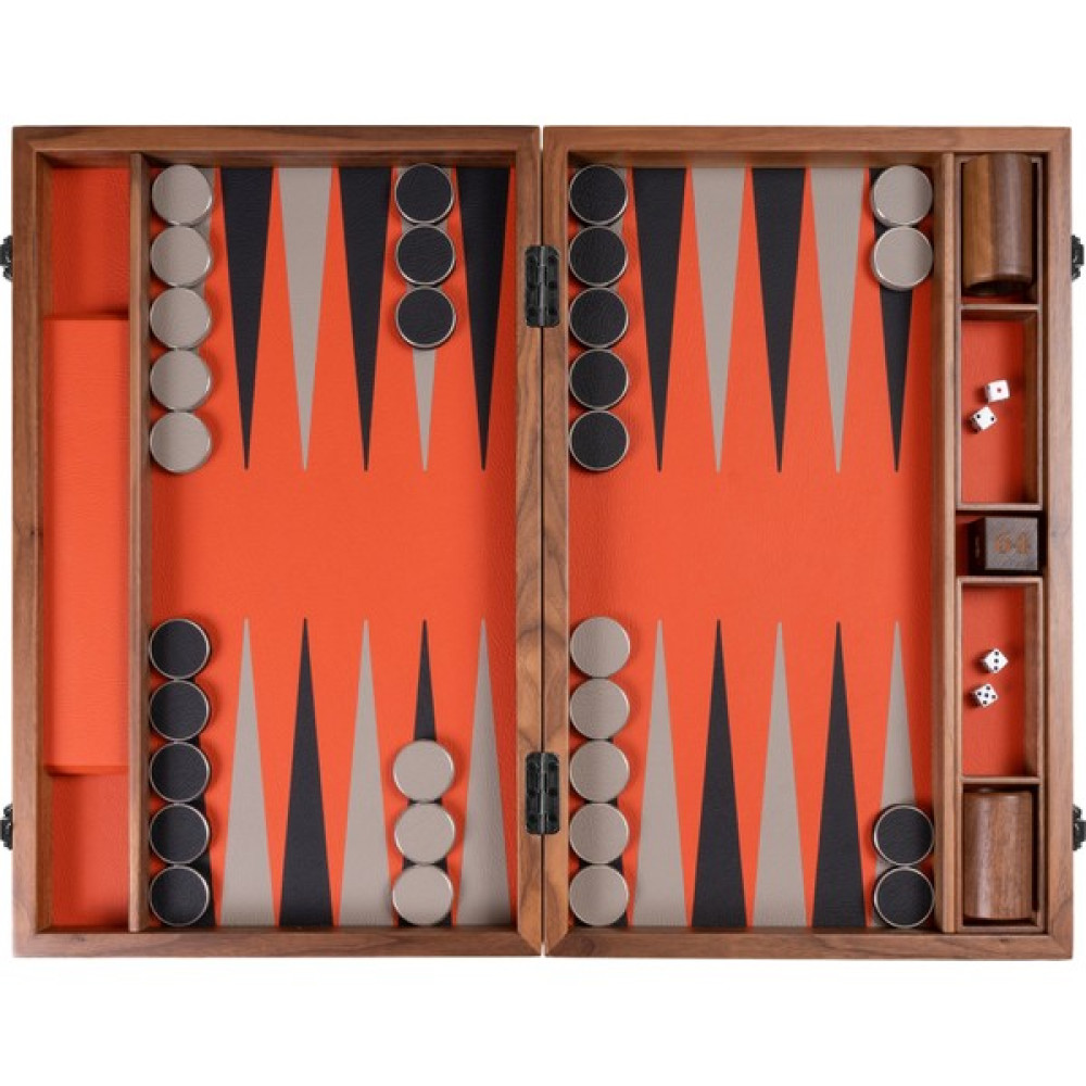 Saray Tavla Lüks Deri - Ahşap Profesyonel Tavla Takımı - 53cm x 68cm x 4,5cm Tavla Fiyatı
