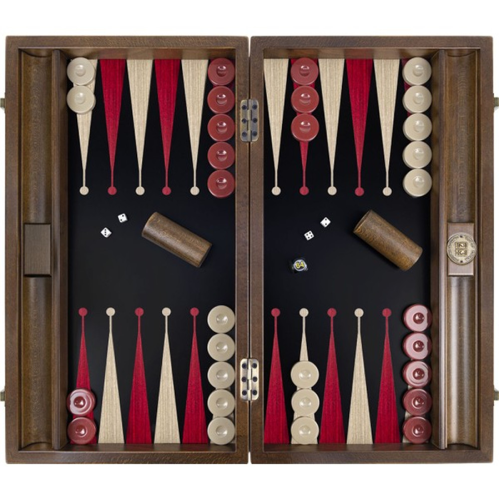 Saray Tavla Premium Tavla Seti/ Black-Red Tavla Fiyatı