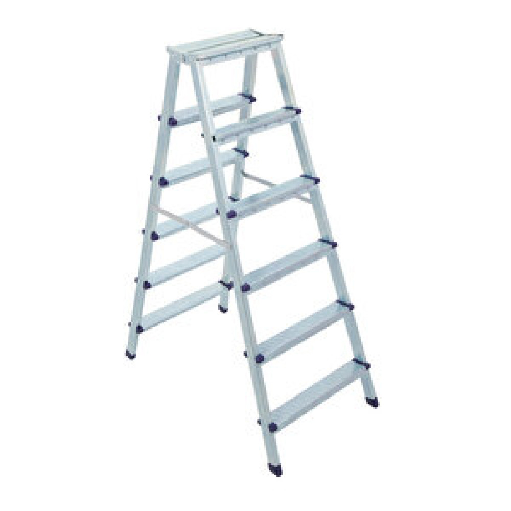 Saraylı Metal Çift Çıkışlı Merdiven 9+9 Basamak Merdivenler Fiyatı