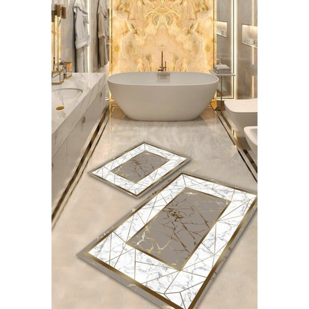 Saraz Halı Vızon Gold Çerçeve Model - Banyo Klozet Takımı Klozet Takımı Fiyatı