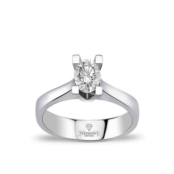 Sare Pırlanta SPYZ-0039 0.35 Karat Pırlanta Tektaş Yüzük