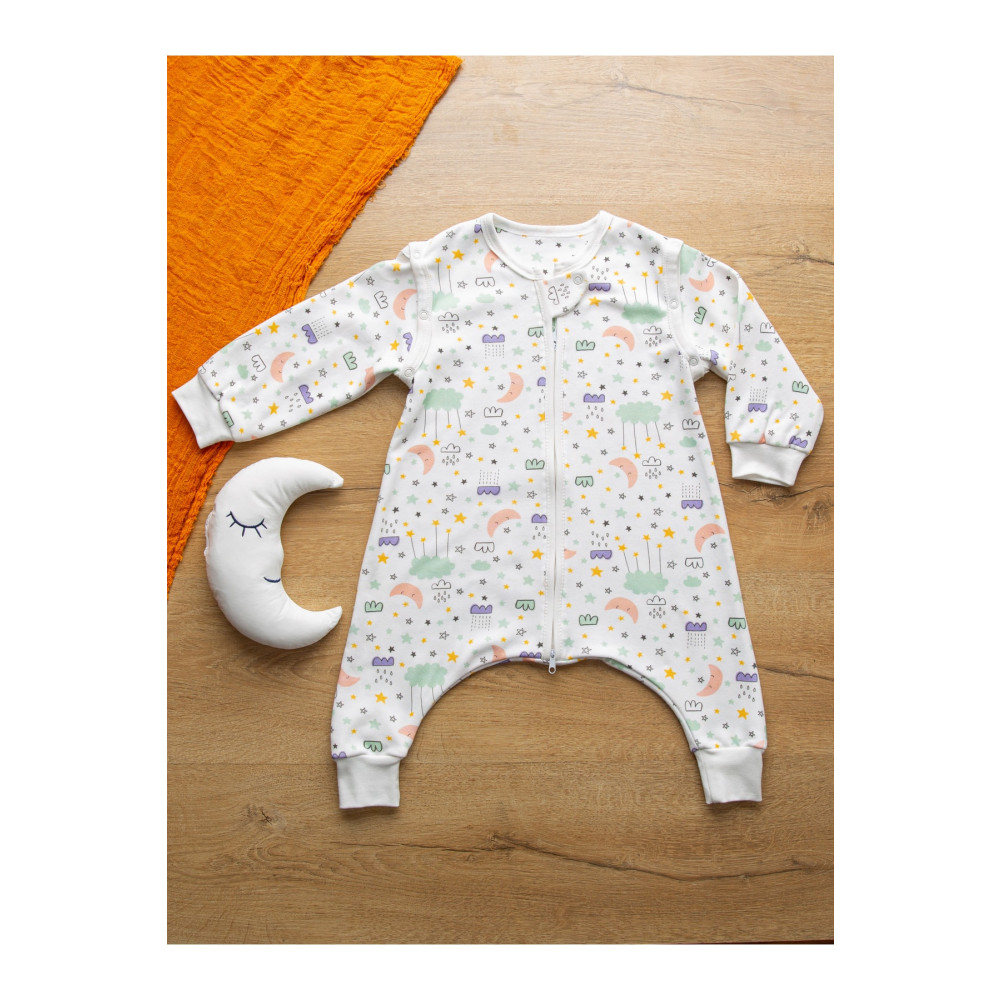 Sarebaby Sare Baby Bebek Uyku Tulumu %100 Doğal Pamuk Çift Kat Özel Kumaş Unisex 1.0 Tog 12-18 AY Beden Bebek Tulumu Fiyatı