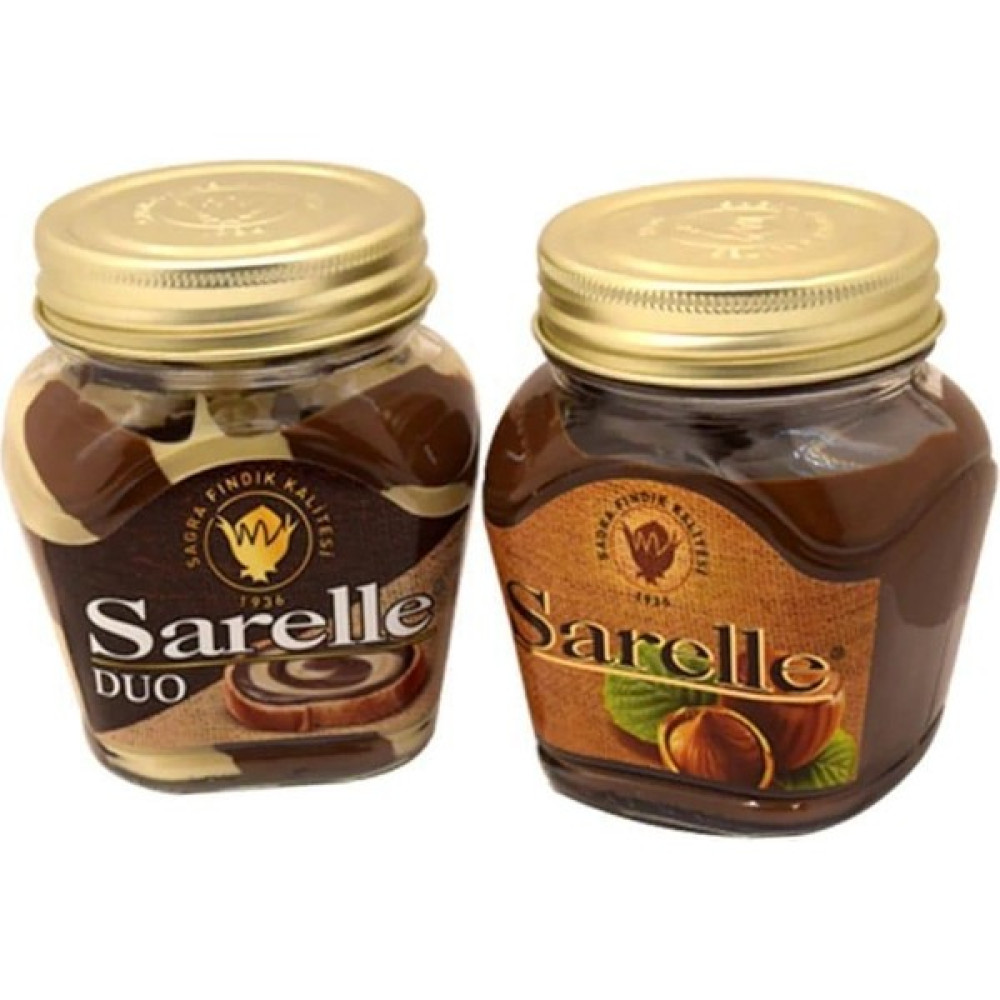 Sarelle Kakaolu Fındık Ezmesi 350 G + Duo Fındık Kreması 350 G - 350 gr Diğer Fiyatı
