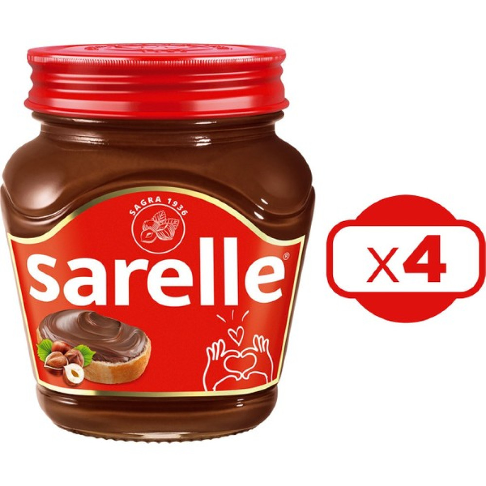 Sarelle Kakaolu Fındık Kreması 700 gr 4 Lü Diğer Fiyatı