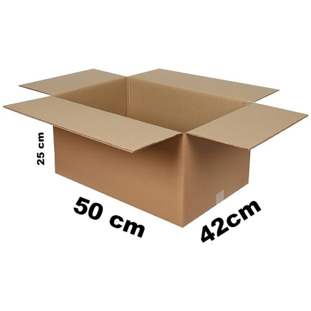 Sarem Ambalaj Koli Kutusu, Kargo, Taşıma Kolisi (5 Adet) 50X42X25 - 1 Adet Nalburiye & Hırdavat Fiyatı