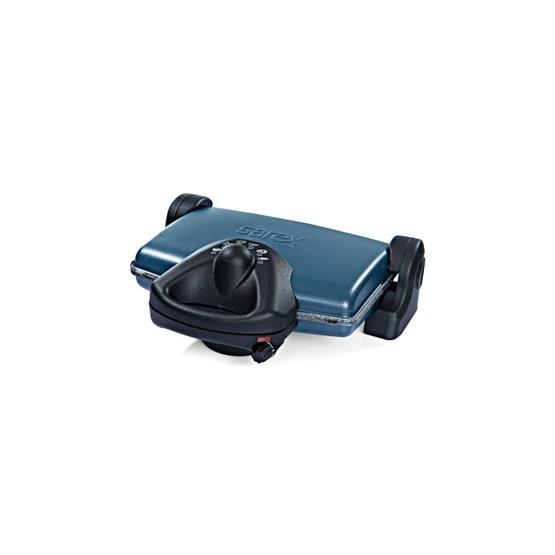 Sarex SR-3400 Kahvaltım 1800 W 6 Adet Pişirme Kapasitesi Granit Çıkartılabilir Plaka Izgara ve Tost Makinesi