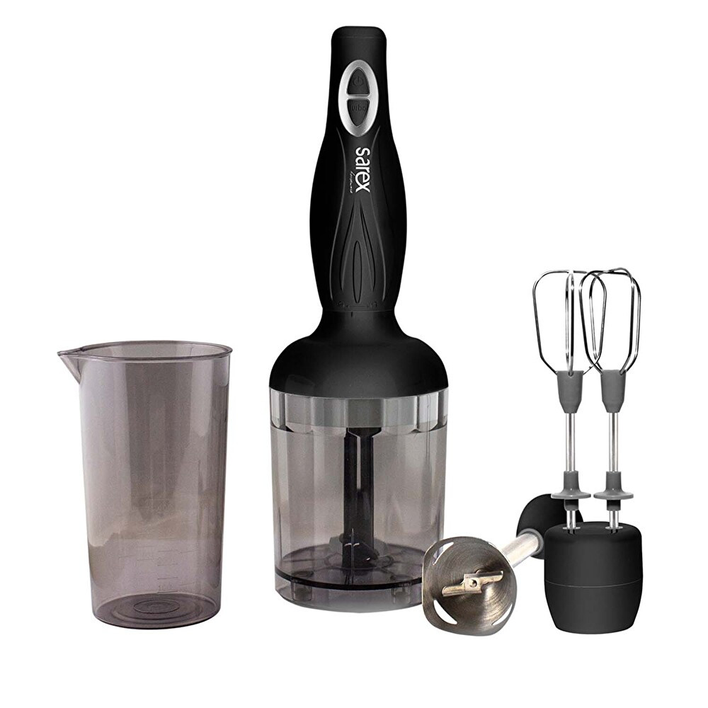 Sarex SR2110 Elite Mix Blender Set Siyah Blenderler Fiyatı