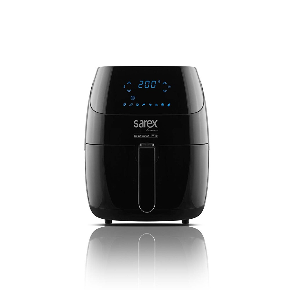 Sarex SR7000 Easy Fit Sıcak Hava Fritözü Airfryer Siyah Fritözler Fiyatı