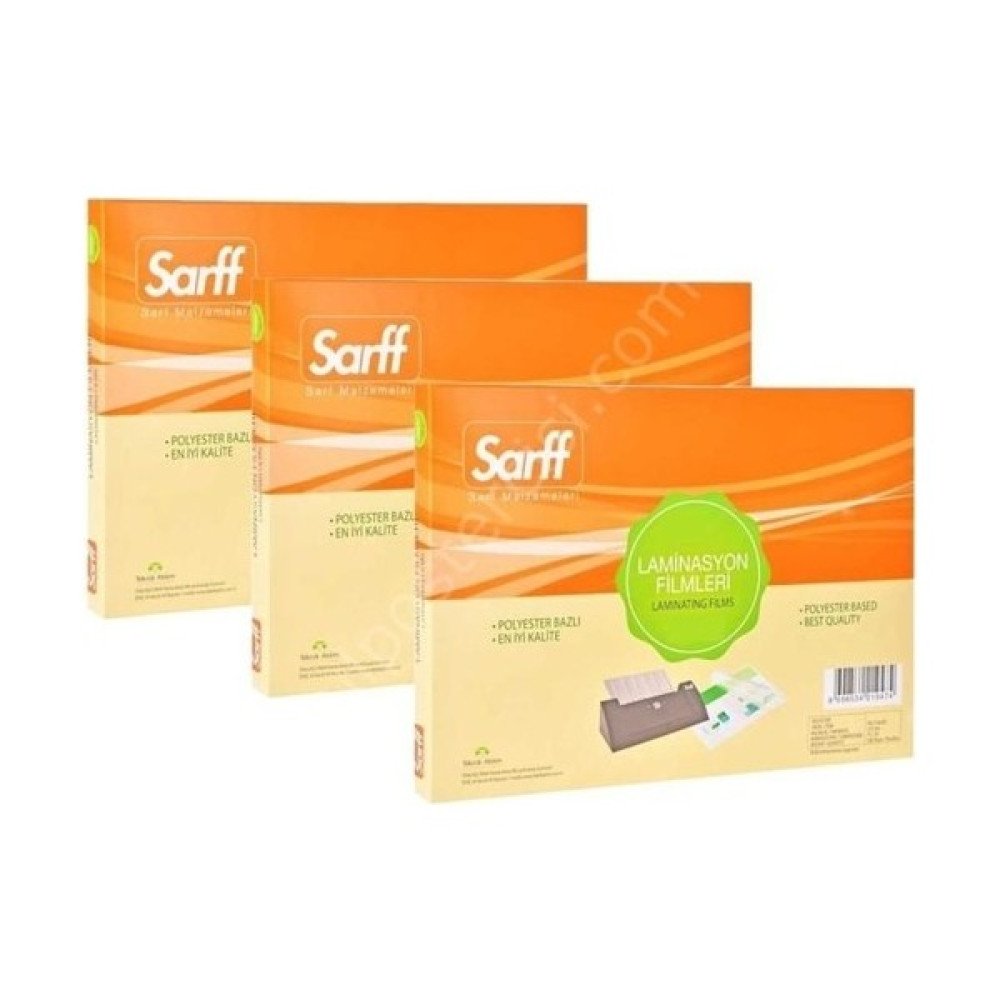Sarff 125 Micron Laminasyon 97 x 137 mm Laminasyon Sistemi Fiyatı