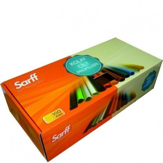 Sarff 6 mm Siyah 100 Adet Üçgen Sırtlık Sekreterlik Fiyatı