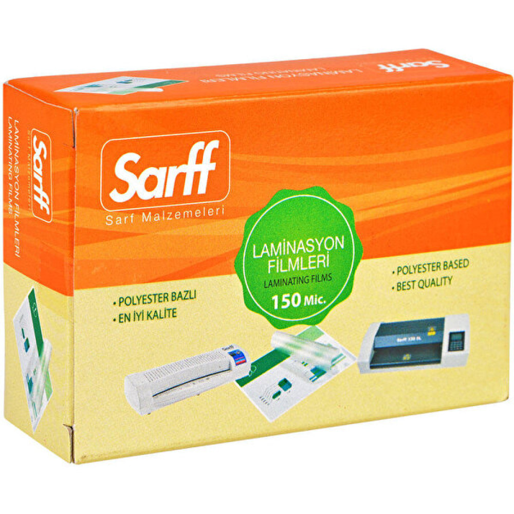 Sarff 65x95 150MIC.POLYESTER.KAPLAMA Malzemesi Laminasyon Sistemi Fiyatı